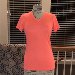 Bright orange Under Armour T-shirt